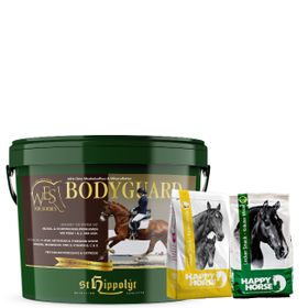 St. Hippolyt WES for Horses - Bodyguard 10 kg & Lobs Belohnungswürfel 2 x 1 kg geschenkt