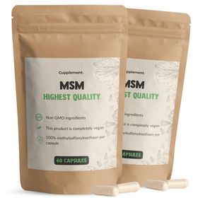Cupplement® - MSM Kapseln 500 mg Kombipack