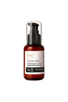 oxy8 Naturkosmetik - DERMASUN FACE SUNSCREEN LSF 50+ (SPF 50+) Sonnencreme Gesicht - 100% natürlich
