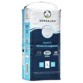 Sensalou Pants Super für Erwachsene - Größe L Schutzhose Inkontinenzhose 120 Stück