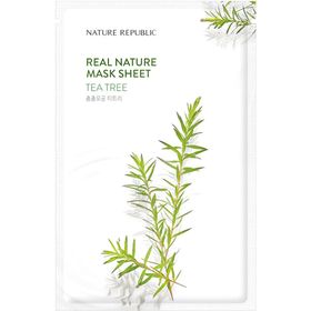NATURE REPUBLIC Real Nature Tea Tree Sheet Face Mask