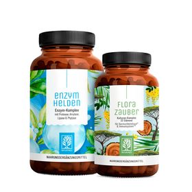 NATURTREU® - Flora-Enzym-Paket: ENZYMHELDEN & FLORAZAUBER