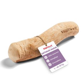 Supravit Natürlicher Kauknochen aus Kaffeeholz für Hunde L