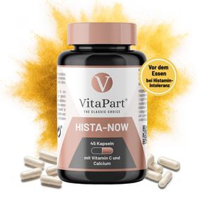 VitaPart® Hista-Now — bei Histaminintoleranz vor dem Essen