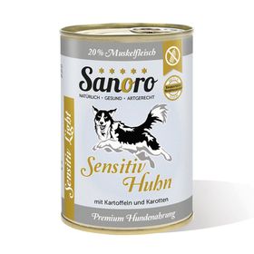 Sanoro - Menü Sensitiv Light Huhn mit Kartoffeln und Karotten