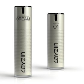 LAYZIN Vorteilset – Feuchtigkeits-Serum +  Starke Schützende Creme mit LSF30