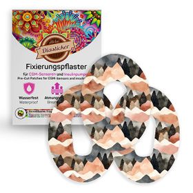 Diasticker® Dexcom G6 Fixiertapes "Mountain Forest"
