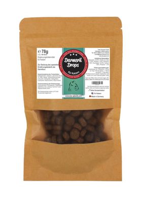 TierGlück Darmerli Drops mit Löwenzahn, Salbeikraut & Anis für Katzen