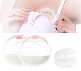 Milchsammler Silikon mit Deckel, BPA frei, wiederverwendbar & auslaufsicher