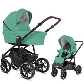 Minigo Beat 2 in 1 Kombikinderwagen Luftreifen, Turquoise
