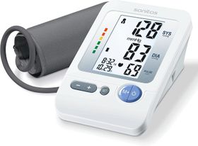 Sanitas  Oberarm-Blutdruckmessgerät, vollautomatische Blutdruck- und Pulsmessung