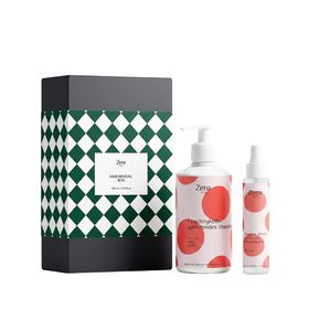 Zero Skin Routine Set Hair Revival Box, Set für glänzendes Haar mit Shampoo und Leave in Spray