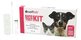 selflab Schnelltest Magen-Darm-Erkrankungen bei Hunden - Parvovirus Antigen
