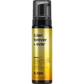 B.tan Forever + Ever Selbstbräunungsmousse – Extra langanhaltende Bräune