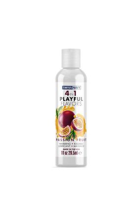 Swiss Navy - 4 In 1 Lubricant with Wild Passion Fruit Flavor