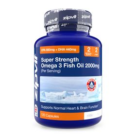 Zipvit Omega 3 Fischöl 2000 mg High Strength - EPA 660mg / DHA 440mg