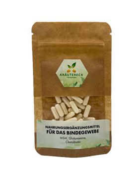 Kräutereck Nahrungsergänzung Katze – Bindegewebe & Gelenke | mit MSM, Glucosamin & Chondroitin