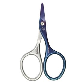 Niegeloh Solingen Babyschere Titanium selbstschärfend - stahlblau