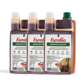 EWALIA Immunvitalsaft für Pferde Dreierpack