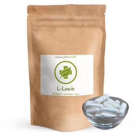 vitalundfitmit100® L-Leucin Kapseln