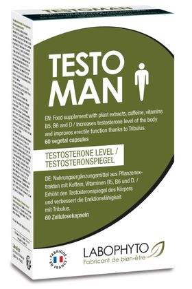 LABOPHYTO - Labophyto Testo Man  Kapseln zur Unterstützung von Energie und