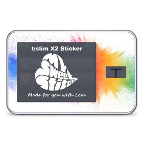 MySweetStitch | Tandem t:slim X2 Sticker | Holi Festival