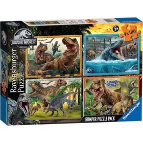 Jurassic World Puzzle 4x