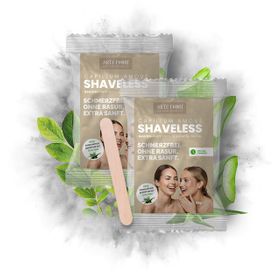 ARTE FIORI - Capillum AMOVE ShaveLess Enthaarungscreme Pulver mit Aloe Vera für das Gesicht 2x50g