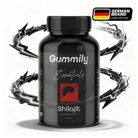 Gummily® Shilajit Resin Extrakt Kapseln mit Ashwagandha & Ginseng