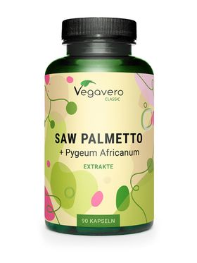 VEGAVERO Saw palmetto + Pygeum africanum