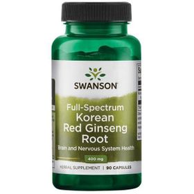 Swanson Koreanische rote Ginsengwurzel 400 mg