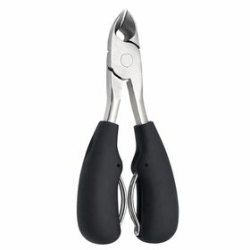 COOL-i Nagelknipser für dicke & brüchige Zehennägel, Präzisionszange mit gebogener Klinge
