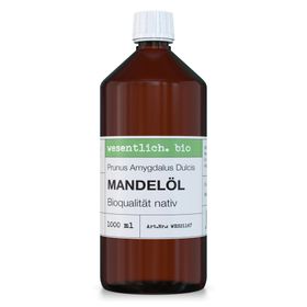 Mandelöl BIO kaltgepresst von wesentlich.
