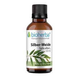 Bioherba Silber-Weide  Salix alba L.  Tropfen  Tinktur Extrakt