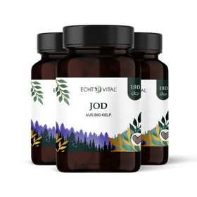 Echt Vital Jod aus Bio Kelp