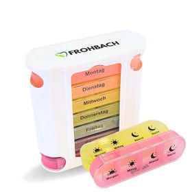 Frohbach 7-Tage-Tablettenbox Pastell-Edition