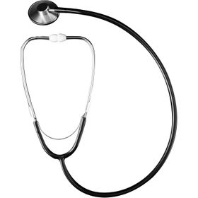 HUM AEROcheck Flachkopf-Stethoskop schwarz