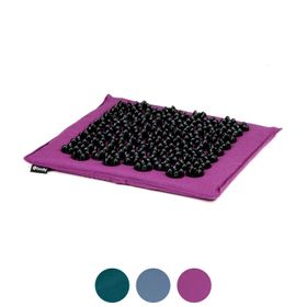 Vital Akupressur Fuß-Matte SOFT aubergine