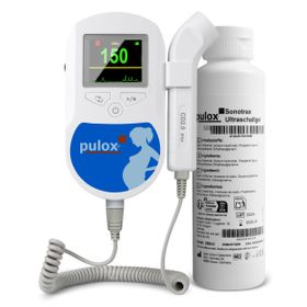 Pulox Sonotrax C - Fetal Doppler inkl. 250 ml Ultraschallgel