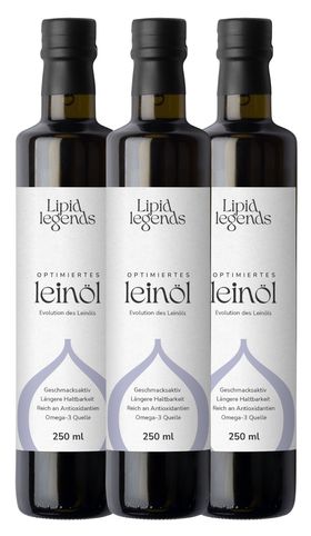 LIPID LEGENDS Optimiertes Bio-Leinöl