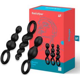 satisfyer Booty Call Plugs Pack black