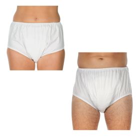 Suprima Inkontinenz-Slip Schlupfform aus PVC in Weiß
