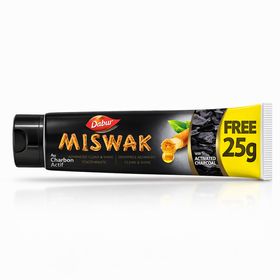 Dabur - Miswak Zahnpasta mit Aktivkohle