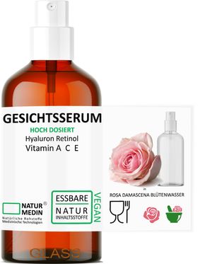 NATURMEDIN® Gesichtsserum Hyaluron Vitamine ACE