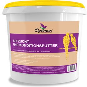 Optimax Kondition- und Aufzuchtfutter für Vögel | Eifutter für alle Ziervogelarten
