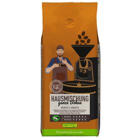 Rapunzel Heldenkaffee Hausmischung, ganze Bohne HIH
