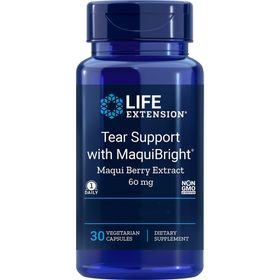 Life Extension, Tear Support, mit Maqui-Beerenextrakt,vegane Kapseln, Vegetarisch