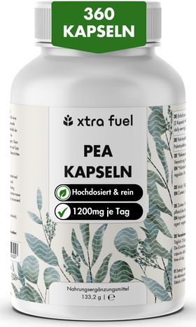XTRA FUEL PEA Kapseln 1200 - Hochdosiertes und mikronisiertes Palmitoylethanolamid