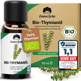 Emma Grün® ätherisches Bio Thymianöl naturrein & hochdossiert
