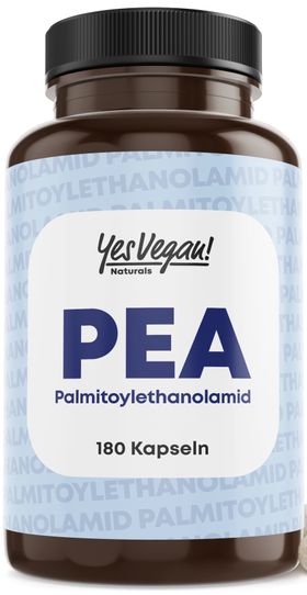 Yes Vegan Naturals PEA Palmitoylethanolamid Kapseln